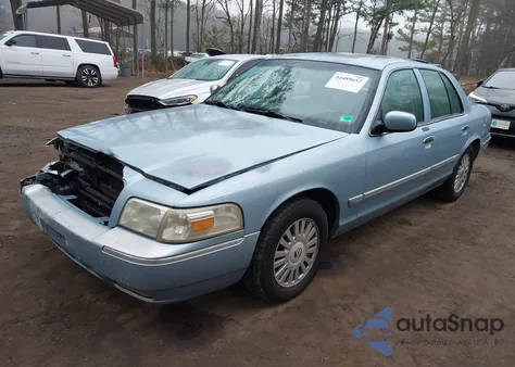 2008 Mercury Grand Marquis Ls from USA, damaged, VIN 2MEFM75V38X619604